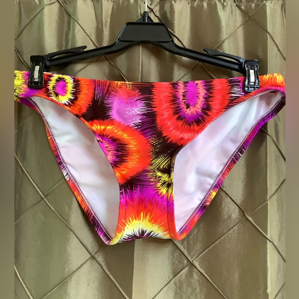 EUC- Buckle Surfside ‘Bright Tie Dye Explosion’ Triangle Bikini - Picture 3 of 7